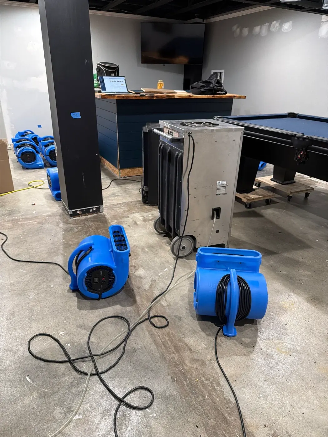 Documented moisture readings in Marion County, IN