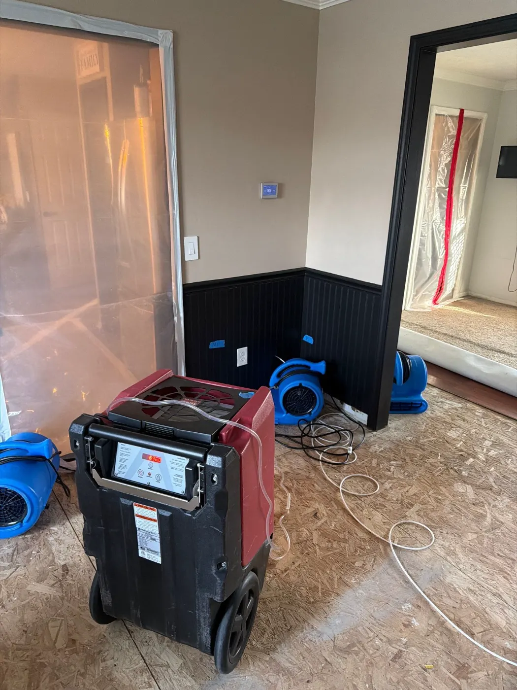 Water damage restoration by Valley Mills Water Restoration near Avon, IN